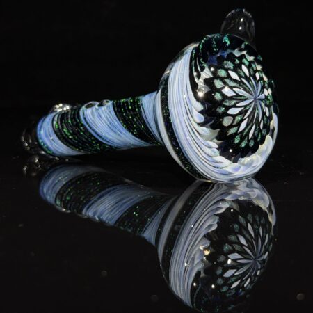 Fillacello Crushed Opal Spoon Pipe All Pipes and Accessories Tako Glass Fillacello Crushed Opal Spoon Pipe