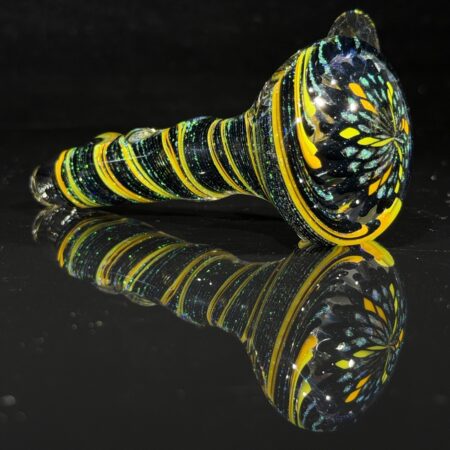 Fillacello Crushed Opal Spoon Pipe All Pipes and Accessories Tako Glass Fillacello Crushed Opal Spoon Pipe