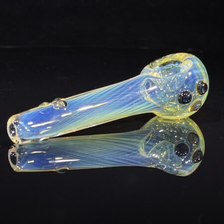 Fume Swirl Glass Spoon Pipe All Pipes and Accessories Tako Glass Fume Swirl Glass Spoon Pipe