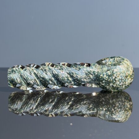 spiral frit spoon pipe