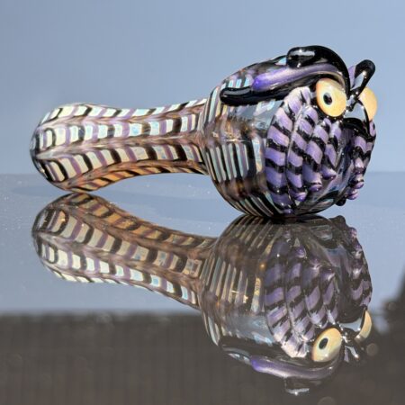 Owl Spoon Pipe All Pipes and Accessories Tako Glass Owl Spoon Pipe