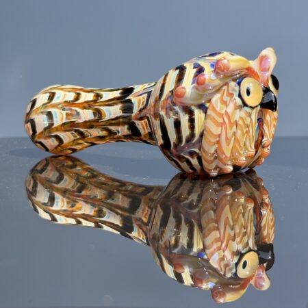 Owl Spoon Pipe All Pipes and Accessories Tako Glass Owl Spoon Pipe