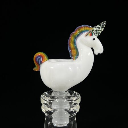 14mm Pool Float Unicorn Pull Slide All Pipes and Accessories Tako Glass 14mm Pool Float Unicorn Pull Slide