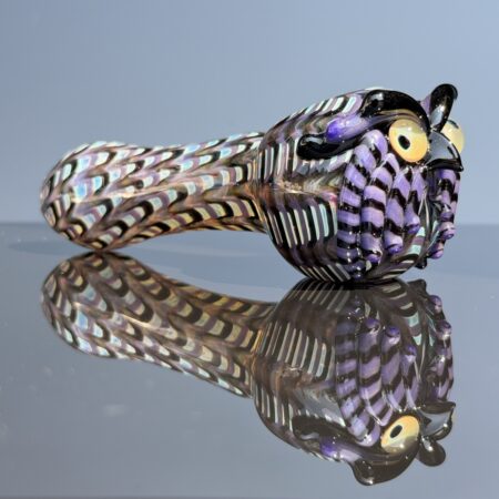 Owl Spoon Pipe All Pipes and Accessories Tako Glass Owl Spoon Pipe