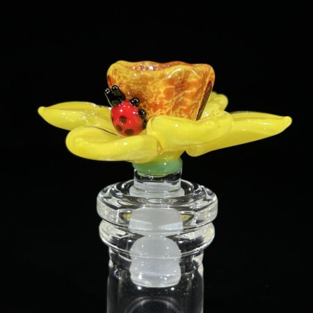14mm Daffodil Pull Slide All Pipes and Accessories Tako Glass 14mm Daffodil Pull Slide