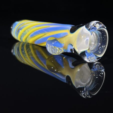 2-Tone Fume Chillum All Pipes and Accessories Tako Glass 2-Tone Fume Chillum