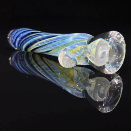 2-Tone Fume Chillum All Pipes and Accessories Tako Glass 2-Tone Fume Chillum