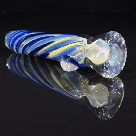 2-Tone Fume Chillum All Pipes and Accessories Tako Glass 2-Tone Fume Chillum