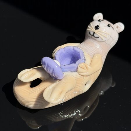 Sea Otter Hand Pipe All Pipes and Accessories Tako Glass Sea Otter Hand Pipe