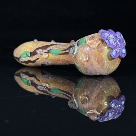 Dichro Butterfly Spoon Pipe All Pipes and Accessories Tako Glass Dichro Butterfly Spoon Pipe