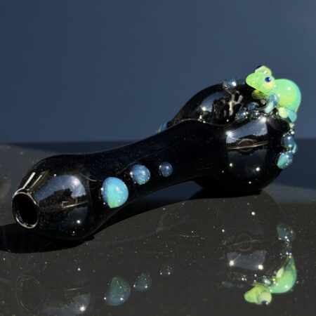 Green Slyme Frog Spoon