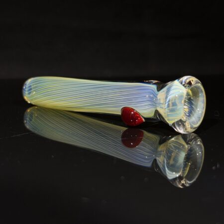 Silver Fume Twist Chillum All Pipes and Accessories Tako Glass Silver Fume Twist Chillum