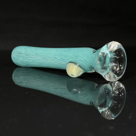Flowing Frit Chillum All Pipes and Accessories Tako Glass Flowing Frit Chillum