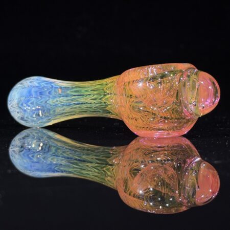 Cheshire Cat Spoon Pipe All Pipes and Accessories Tako Glass 2 Wrap n Rake Fume Spoon Pipe