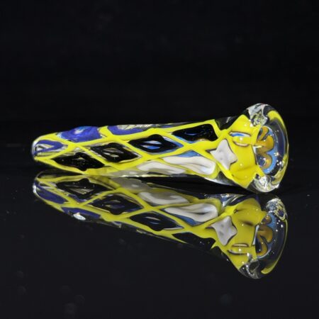 Inside Out Diamond Glass Chillum All Pipes and Accessories Tako Glass Inside Out Diamond Glass Chillum