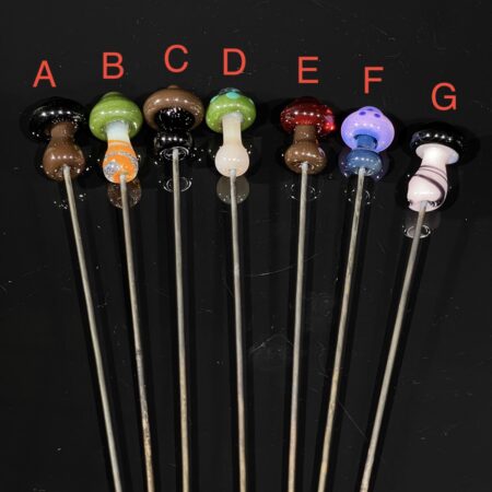 Glass Mushroom Poker Accessories Tako Glass Glass Mushroom Poker