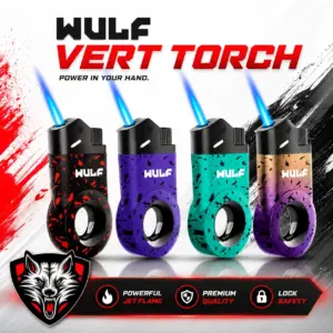 Wulf Mods Vert Inverted Butane Powered Torch