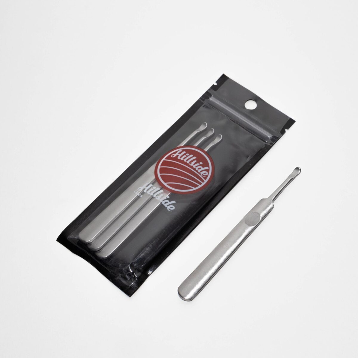 3PK STEEL FLAT HANDLE SCOOP DABBER
