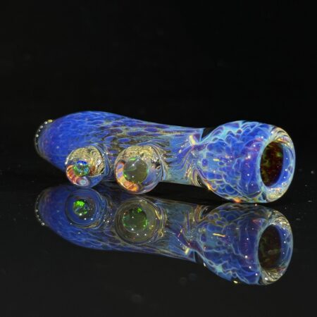 Purple Nebula Black Opal Planets Chillum + Ryot Hardcase & Tako Logo Jar Combo All Pipes and Accessories Tako Glass Purple Nebula Black Opal Planets Chillum + Ryot Hardcase & Tako Logo Jar Combo