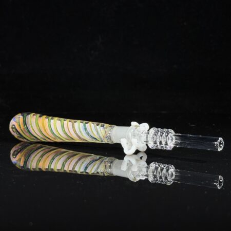 10mm Fume Spiral Nectar Collector All Pipes and Accessories Tako Glass 10mm Fume Spiral Nectar Collector