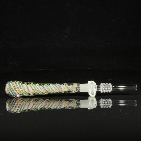 10mm Fume Spiral Nectar Collector All Pipes and Accessories Tako Glass 10mm fume spiral nectar collector