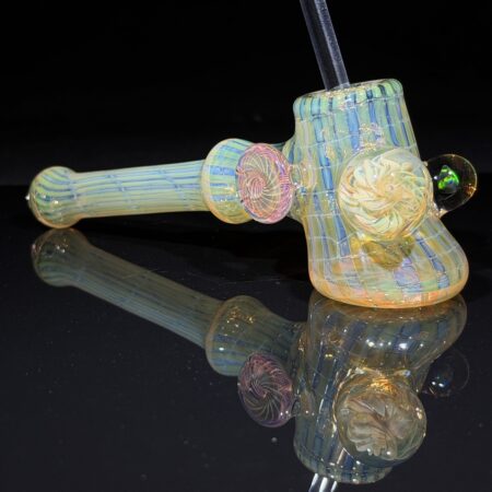 Fumed Heady Hash Hammer All Pipes and Accessories Tako Glass Fumed Heady Hash Hammer