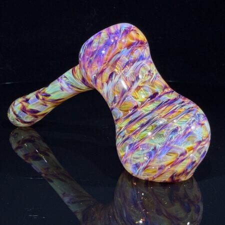 Jedi Tie Dye Hammer Bubbler All Pipes and Accessories Tako Glass Jedi Tie Dye Hammer Bubbler
