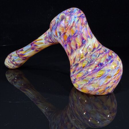 Jedi Tie Dye Hammer Bubbler All Pipes and Accessories Tako Glass Jedi Tie Dye Hammer Bubbler