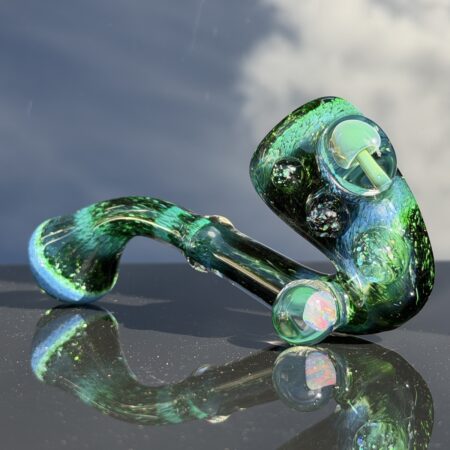 Exp Jade Mushroom Sherlock Pipe All Pipes and Accessories Tako Glass Exp Jade Mushroom Sherlock Pipe