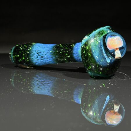 Exp Jade Mushroom Spoon Pipe All Pipes and Accessories Tako Glass Exp Jade Mushroom Spoon Pipe