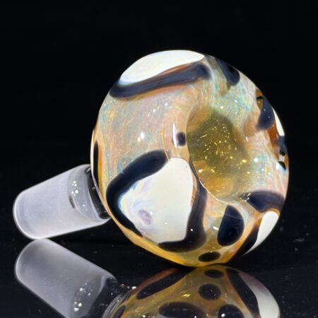 14mm Leopard Glass Pull Slide Accessories Tako Glass 14mm Leopard Glass Pull Slide