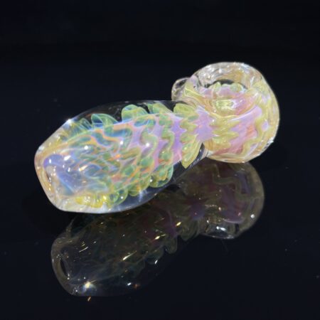 Fumed Chucker Spoon Pipe Dry Pipes Tako Glass Fumed Chucker Spoon Pipe