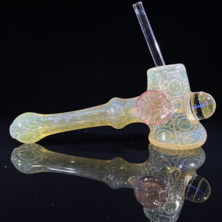 Fumed Heady Hash Hammer All Pipes and Accessories Tako Glass Fumed Heady Hash Hammer