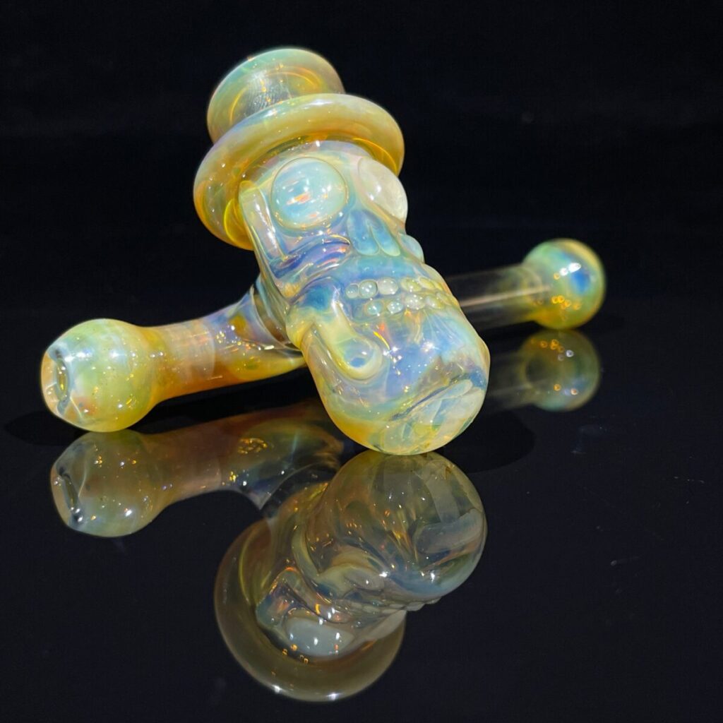 Heady Top Hat Sidecar Pipe by Travis Wigger, done in the Snodgrass style