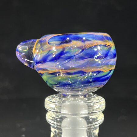 14mm Multi-colored Marble Pullslide Accessories Tako Glass 14mm Multi-colored Marble Pullslide