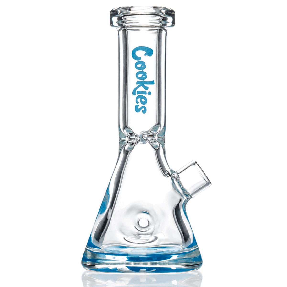 Cookies BK Blue Mini Beaker Hand Pipe Dry Pipes Tako Glass Cookies BK Blue Mini Beaker Hand Pipe