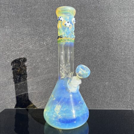 11″ Fume Mushroom Beaker Bong All Pipes and Accessories Tako Glass 11" Fume Mushroom Beaker Bong