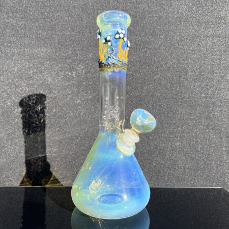 11″ Fume Mushroom Beaker Bong All Pipes and Accessories Tako Glass 11" Fume Mushroom Beaker Bong