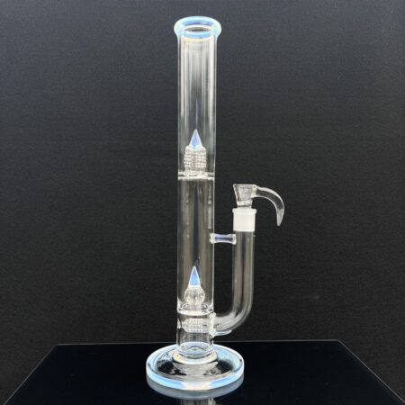 Upline to Peyote Perc to Inverted 4 Straight Bong All Pipes and Accessories Tako Glass Upline to Peyote Perc to Inverted 4 Straight Bong