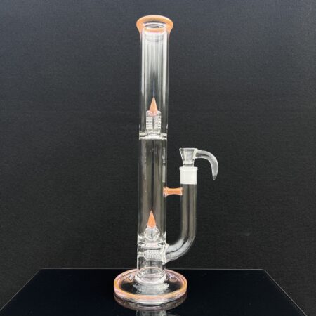 Upline to Peyote Perc to Inverted 4 Straight Bong All Pipes and Accessories Tako Glass Upline to Peyote Perc to Inverted 4 Straight Bong
