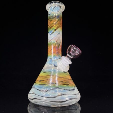 9″ Full Fume Beaker Bong All Pipes and Accessories Tako Glass 9" Full Fume Beaker Bong