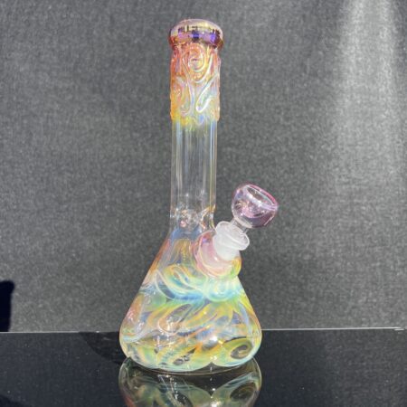 9" Fume Squiggle Beaker Bong