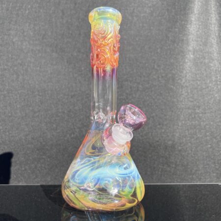 9" Fume Squiggle Beaker Bong