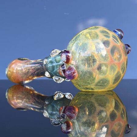 Watermelon Marbled Maria Spoon Pipe All Pipes and Accessories Tako Glass Watermelon Marbled Maria Spoon Pipe