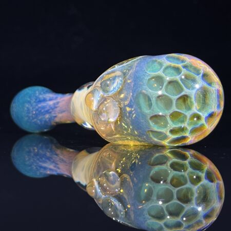 Apricot Honeycomb Spoon Pipe