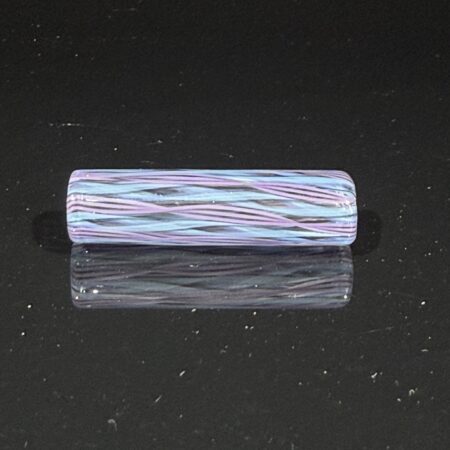 Latticino Stack Glass Joint Tips