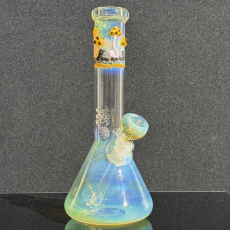 11″ Fume Mushroom Beaker Bong All Pipes and Accessories Tako Glass 11" Fume Mushroom Beaker Bong