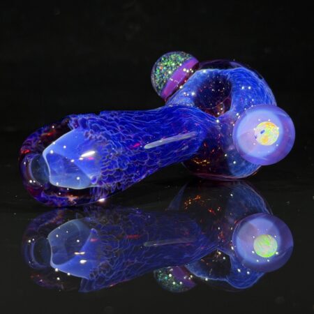 Purple Plasma Opal Planet Spoon Pipe All Pipes and Accessories Tako Glass Purple Plasma Opal Planet Spoon Pipe