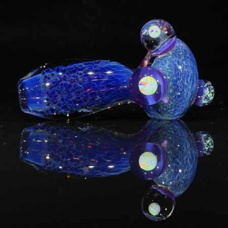 Purple Nebula Opal Planet Pocket Pipe + Ryot Hardcase All Pipes and Accessories Tako Glass Purple Nebula Opal Planet Pocket Pipe + Ryot Hardcase