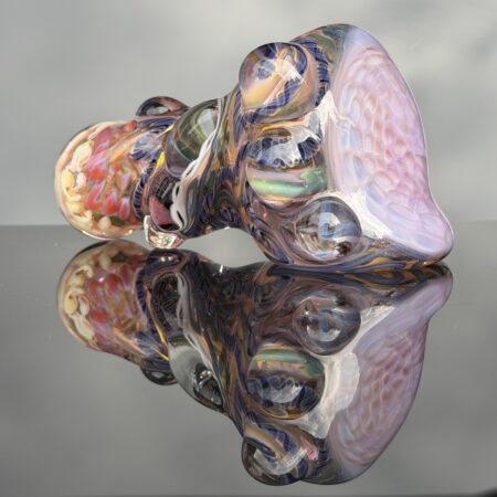 Thick and Twisted Honeycomb Pipe All Pipes and Accessories Tako Glass Thick and Twisted Honeycomb Pipe